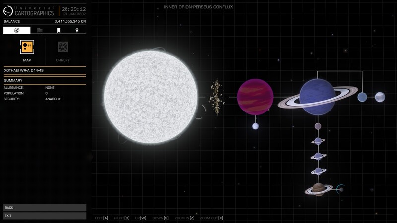 system map