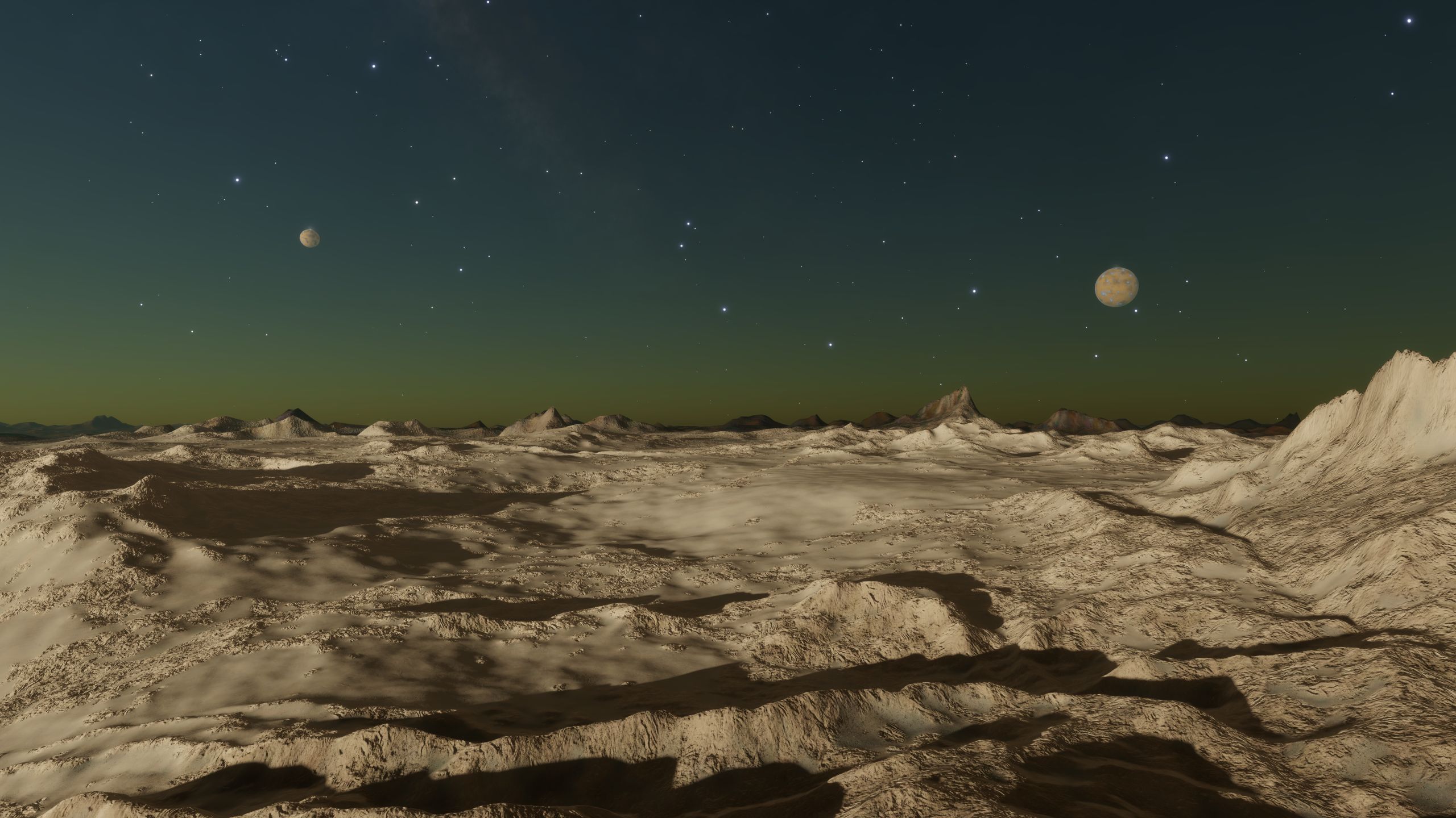 View from the surface