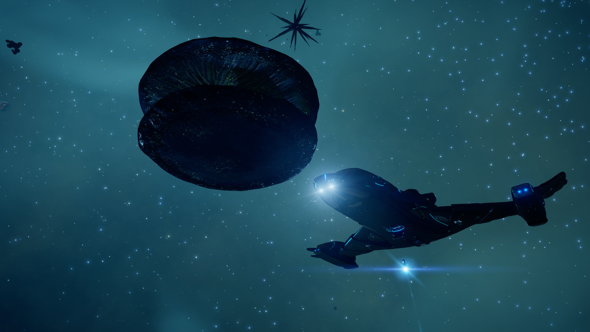 Clipper sampling a Reel Mollusc, by CMDR Marx