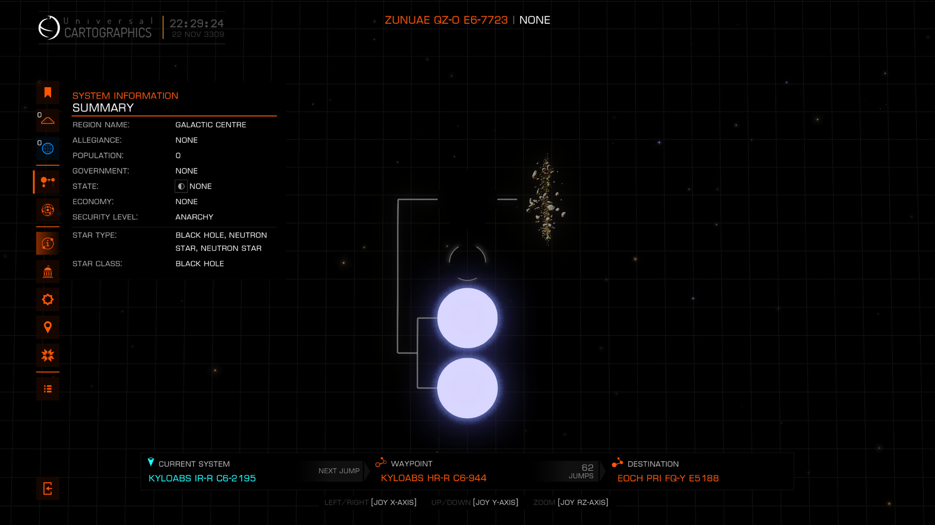 System map