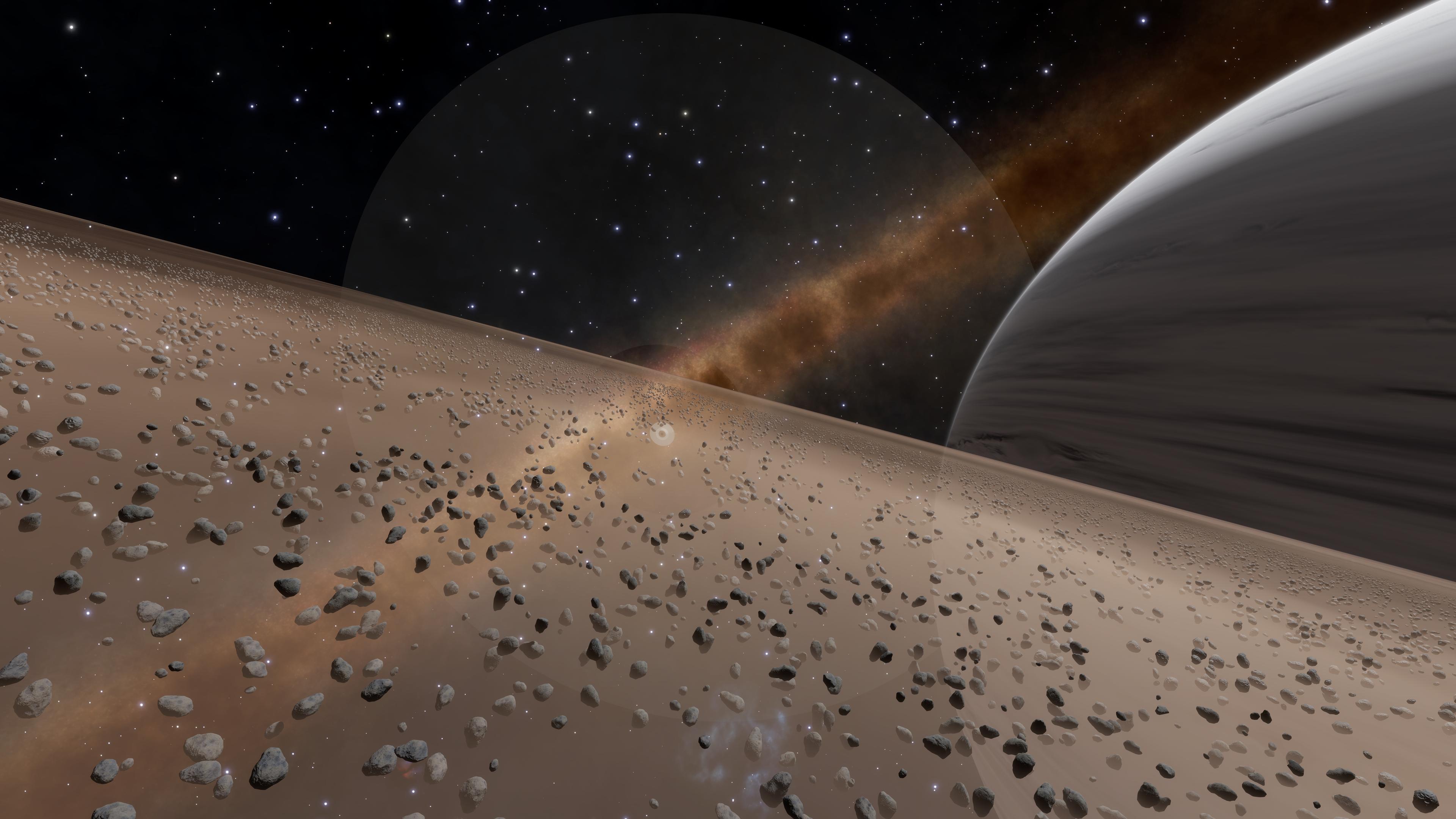 Views from the rings of body 6 C